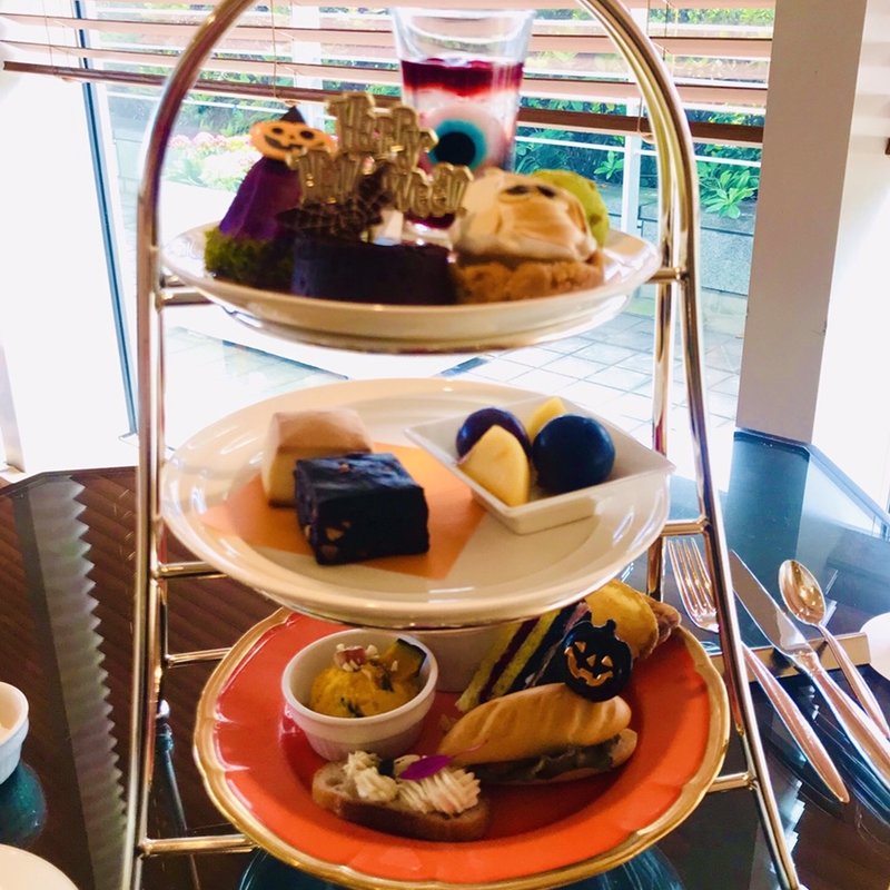 ハロウィンアフタヌーンティー(横浜ベイホテル東急　ソマーハウス)