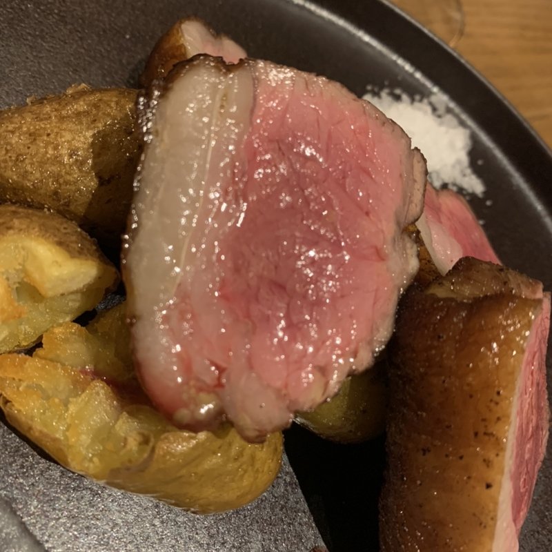 藁焼き十勝牛ステーキ(ファルピッテ)