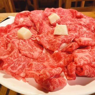 牛すき焼き(らーめんあたりや)