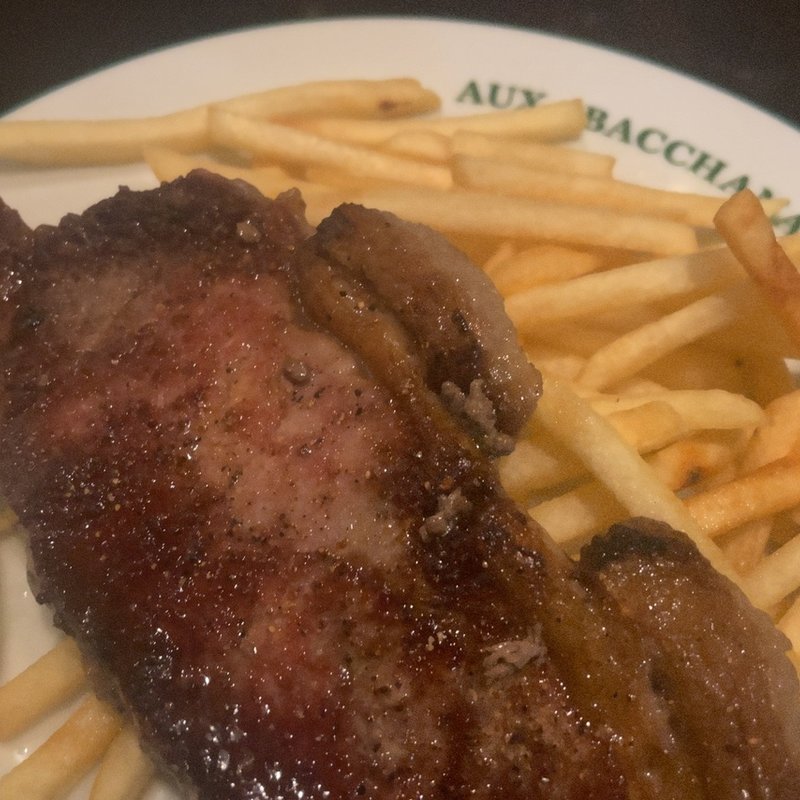 ステーキフリット(AUX BACCHANALES GINZA（オーバカナル 銀座）)