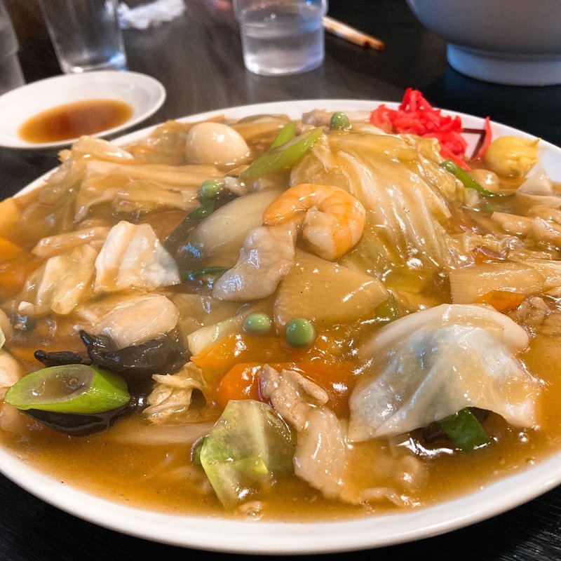 五目あんかけ焼きそば(らーめん工房 大将亭 （だいしょうてい）)