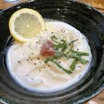 明太レモンクリームうどん(コロ助食堂　油山店)