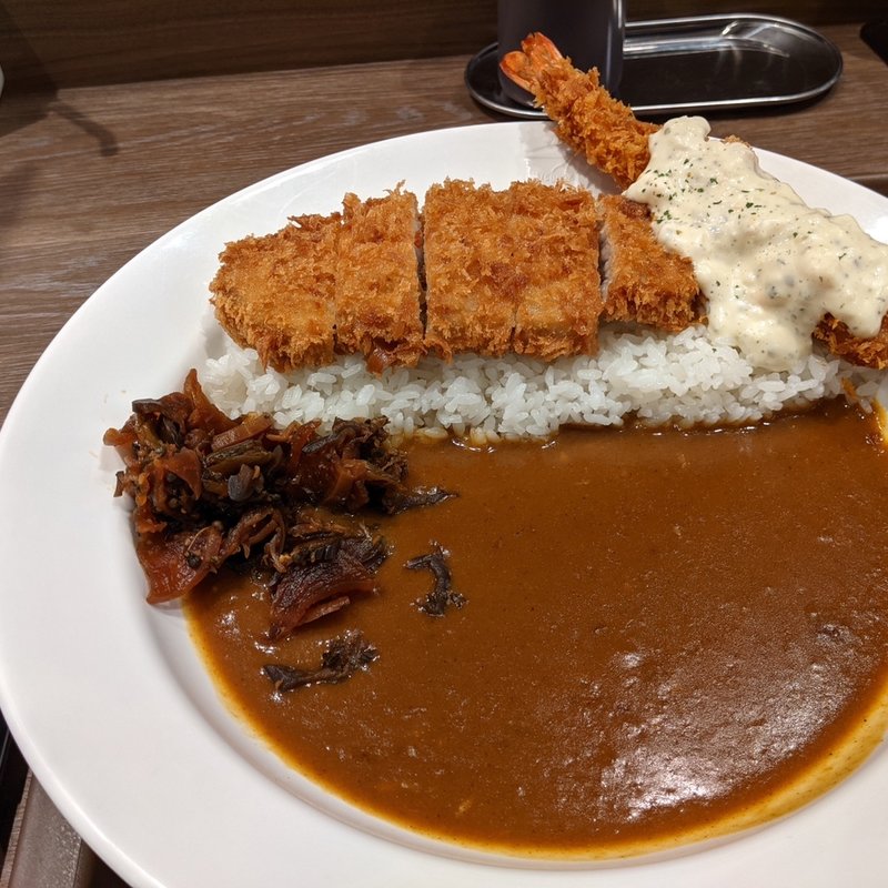 ロース＆海老フライカレー(マイカリー食堂　上野店)