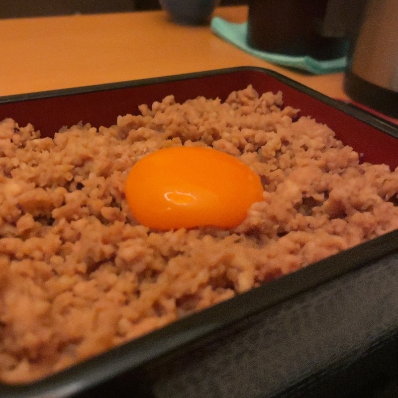 そぼろ丼(軍鶏一 四ッ谷店)