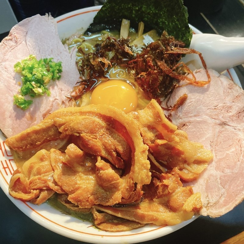 純正雪大盛り、つけたま(一条流がんこ総本家分家荒木町)