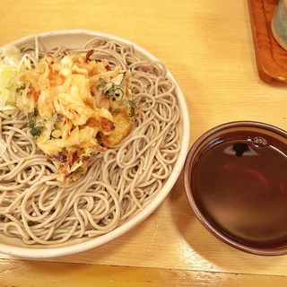 かき揚げ蕎麦(越後十日町そば がんぎ 新川二丁目店)