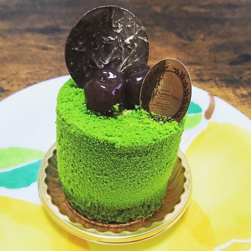 ピスタチオのケーキ(パティスリー レザネフォール 恵比寿)