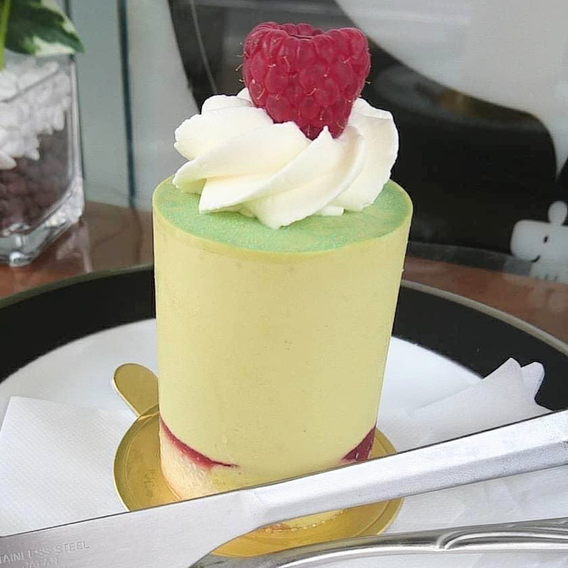 ピスタチオのムース(カカオエット・パリ （Cacahouete Paris）)