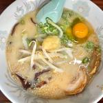 にんにくラーメン＋玉子