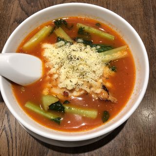 太陽のチーズラーメン(太陽のトマト麺 NEXT サンシャインシティ)