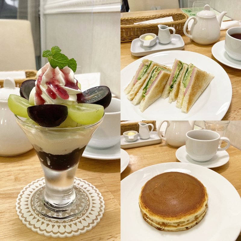 アフタヌーンティーセット(ホットケーキパーラー フルフル 赤坂店 （Fru-Full）)