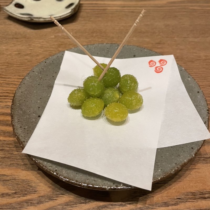 素揚げ銀杏(蕎や 月心)