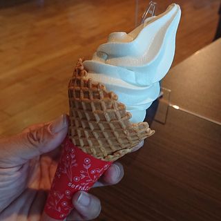 男前豆腐 豆乳ソフトクリーム(ハーベストカフェ （【旧店名】山紫水明カフェ）)