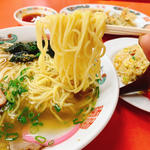 ラーメン半チャーハンセット(笑園 )