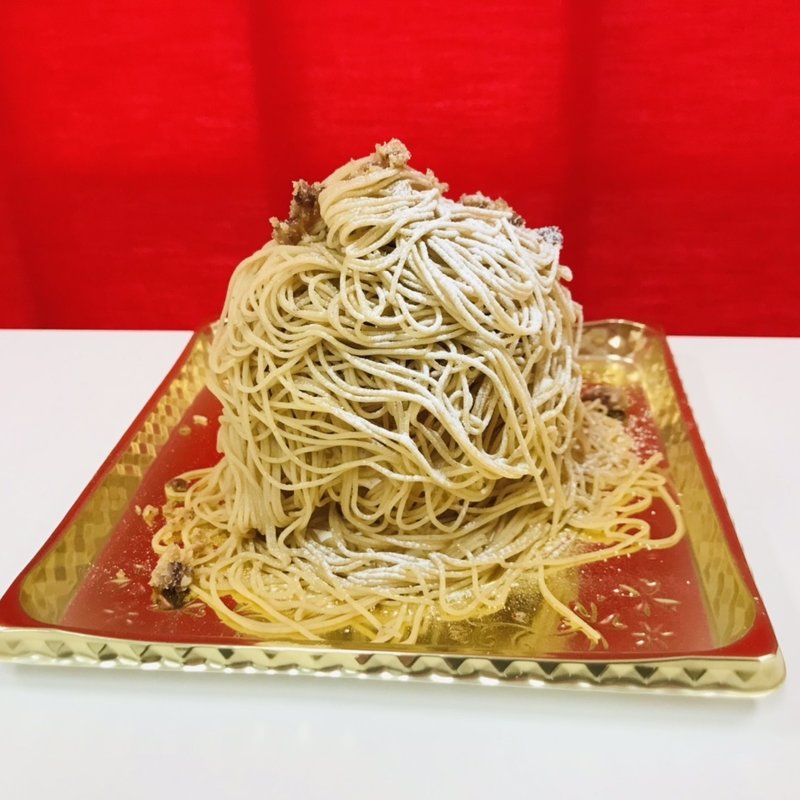 熊本県産和栗のしぼりたてモンブラン(黒川温泉　パティスリー麓)