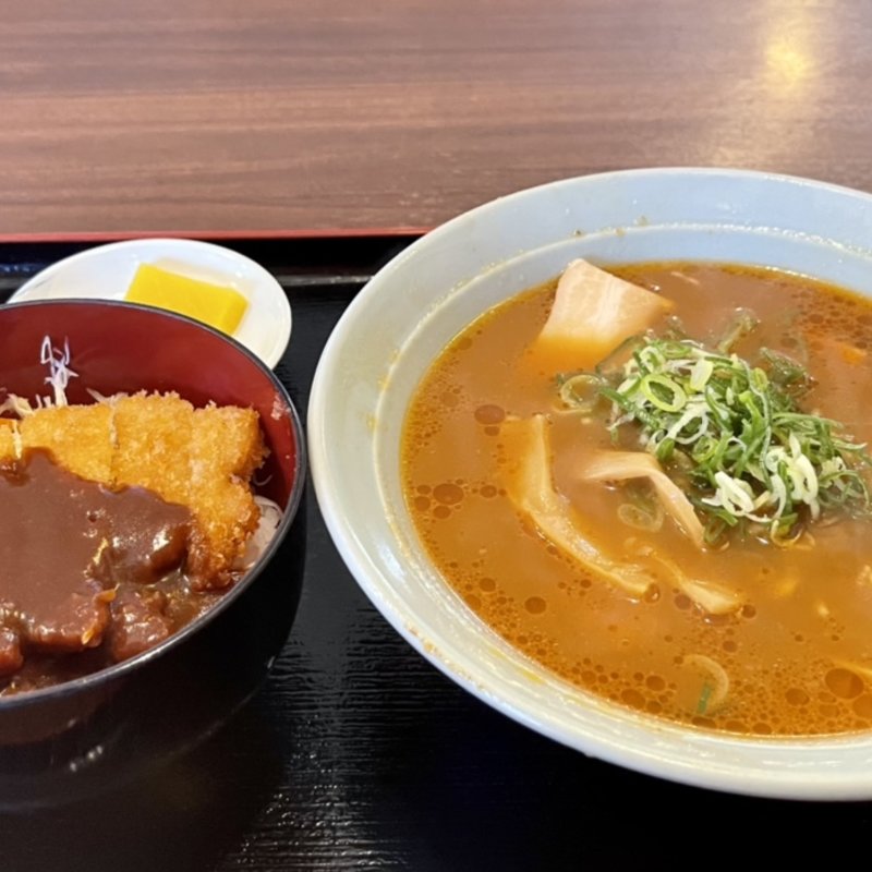 デミカツ丼セット(一仙 )
