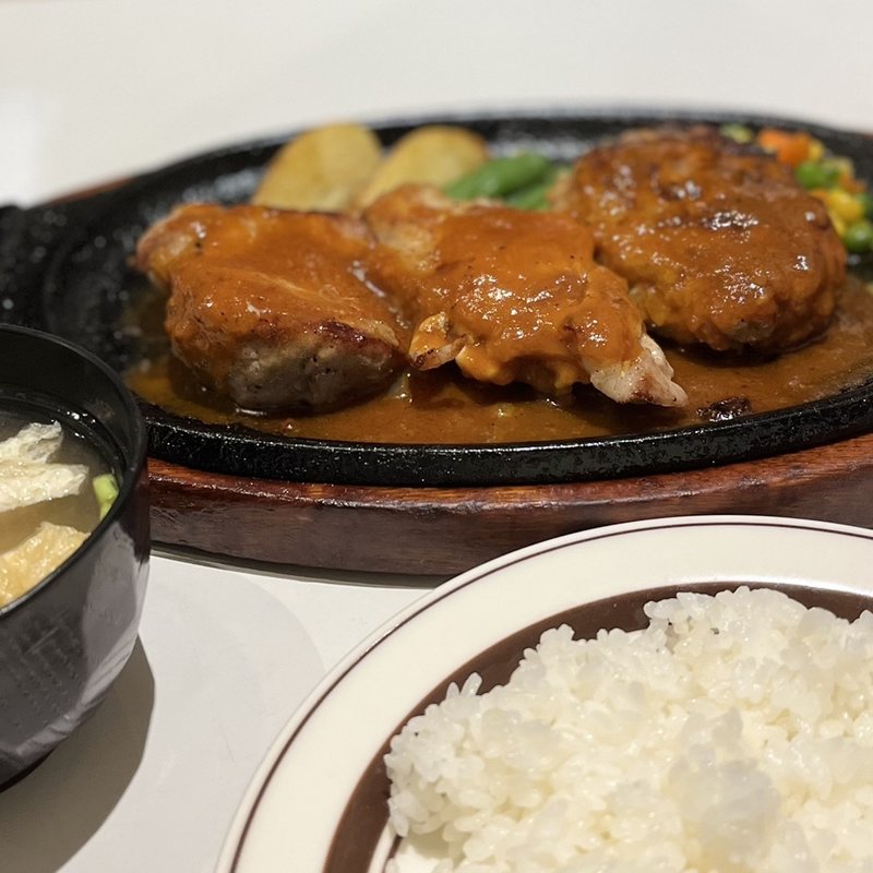 MIX定食(キッチンキクヤ)