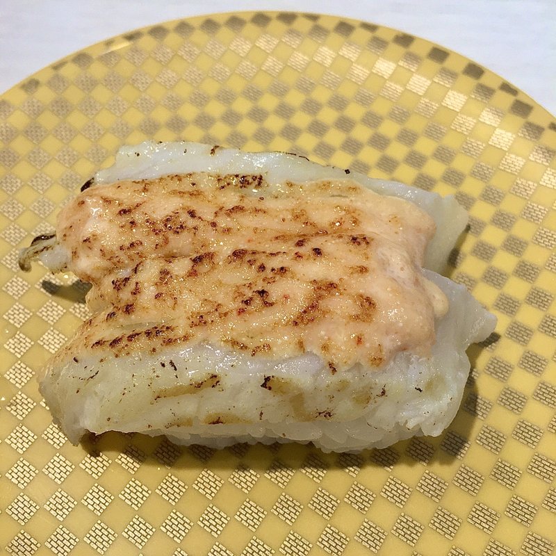 かれい明太マヨ炙り(限定)(魚べい 名古屋守山店)