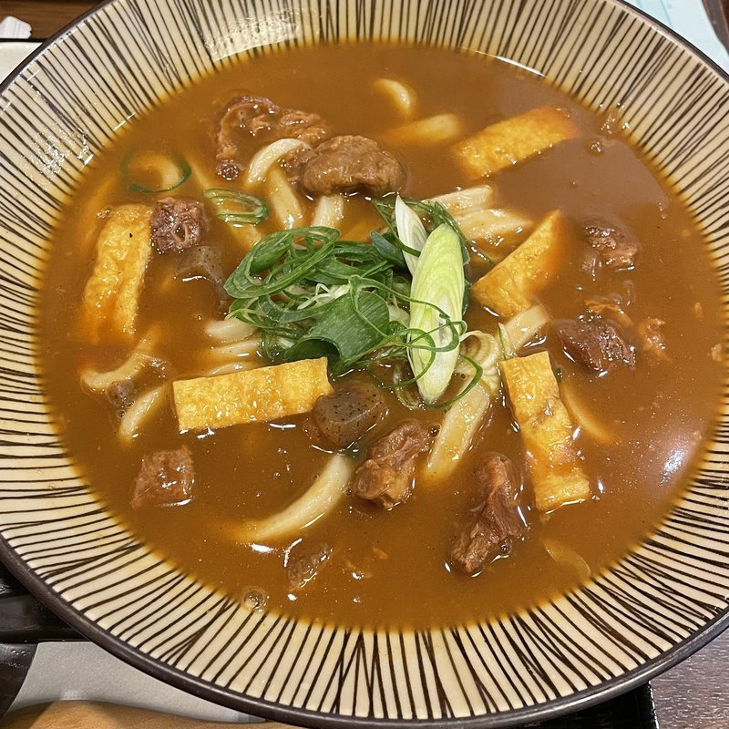 あまからすじこんカレー(うどん 蔵十 （くらじゅう）)