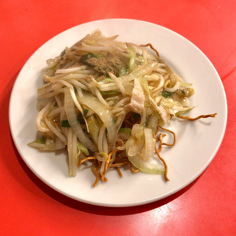 炸麺（ヤキソバ）(百老亭 上飯田店)