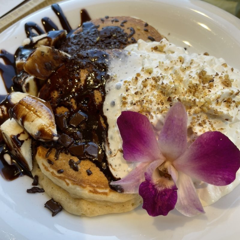 パンケーキ　チョコ&バナナ(PARKLIFECAFE&RESTAURANT)