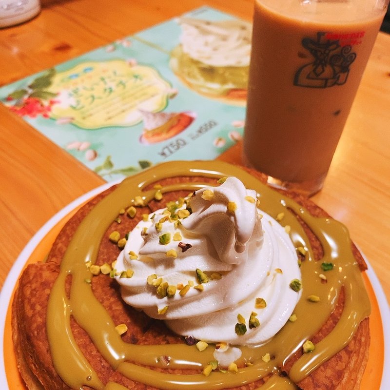 シロノワール ぜいたくピスタチオ(コメダ珈琲店 川崎武蔵中原店)