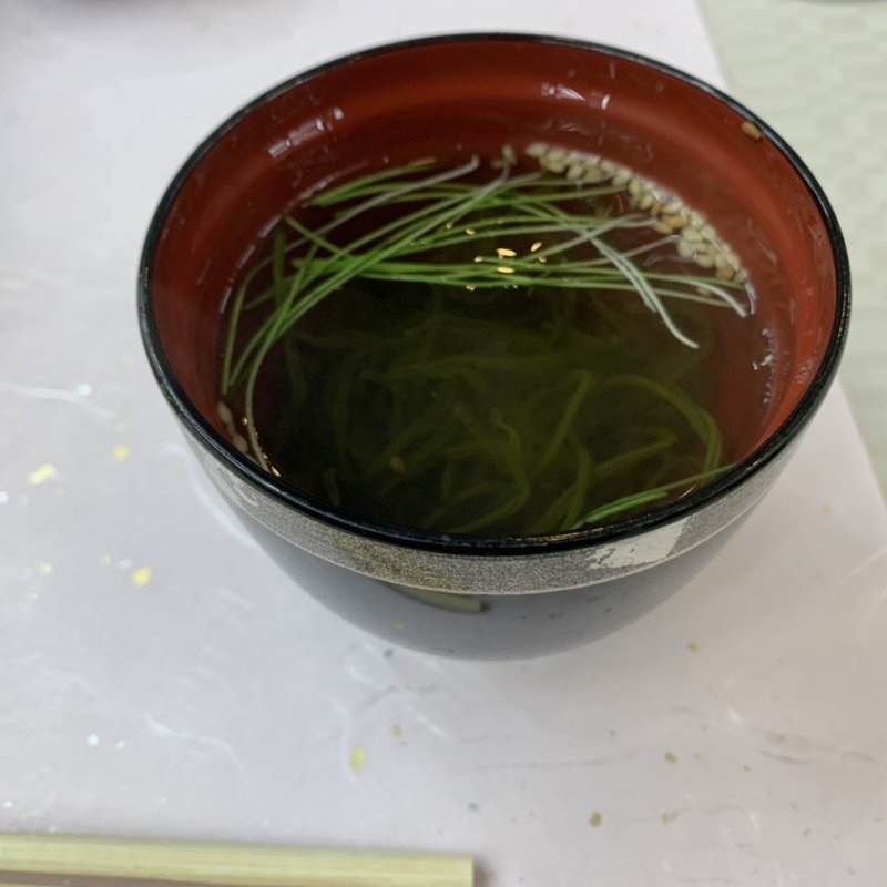 めかぶ吸い(神宮会館 )