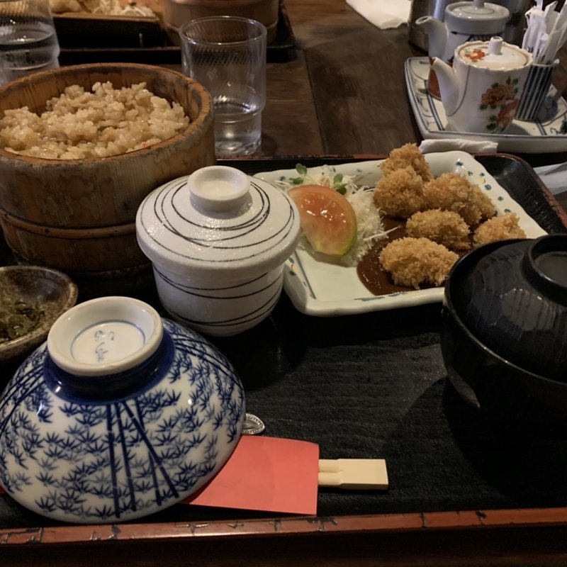 かしわめし定食(民芸茶屋 味蔵 )