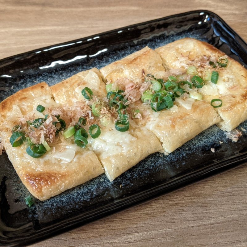 油揚げにんにくマヨネーズ焼(アイル)