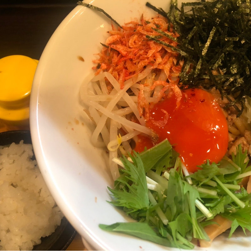 海老香るまぜそば(らぁ麺 一帆)