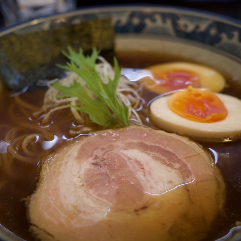 支那そば醤油＋味玉(わさらび )