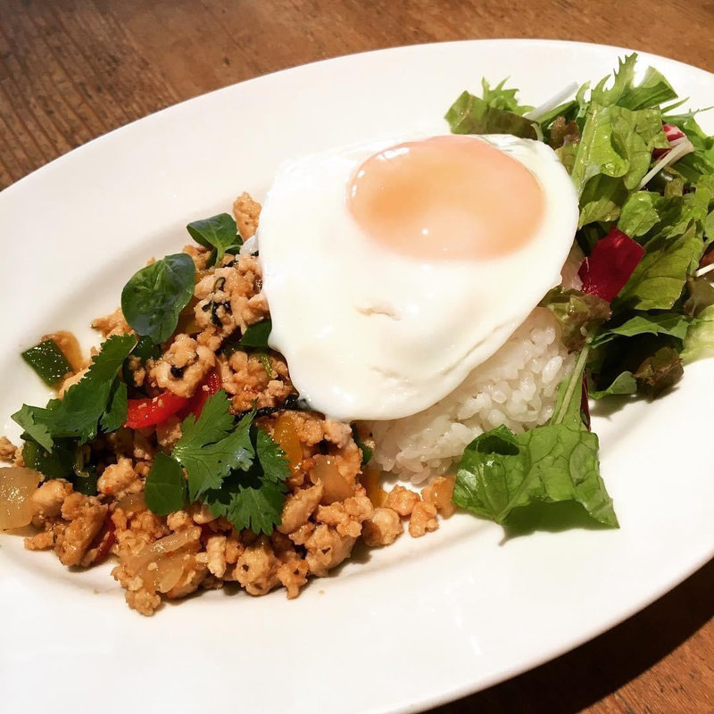 ガパオライス(パームスカフェ 自由が丘店)