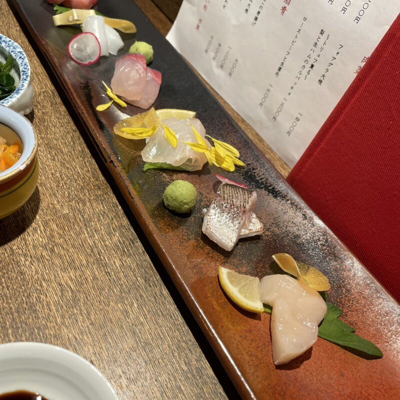 刺身盛合せ(水魚)