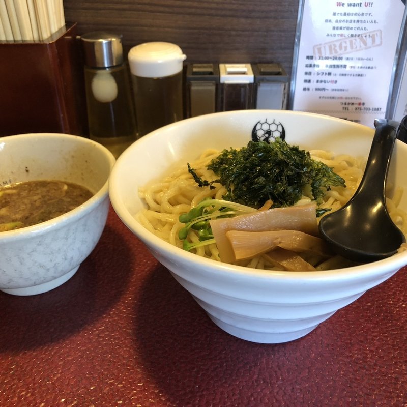 濃厚魚介つけ麺(一乗寺つるかめ )