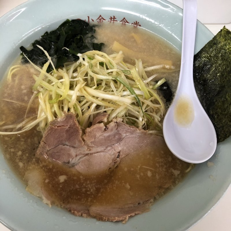 ねぎラーメン並(椿 （つばき）)
