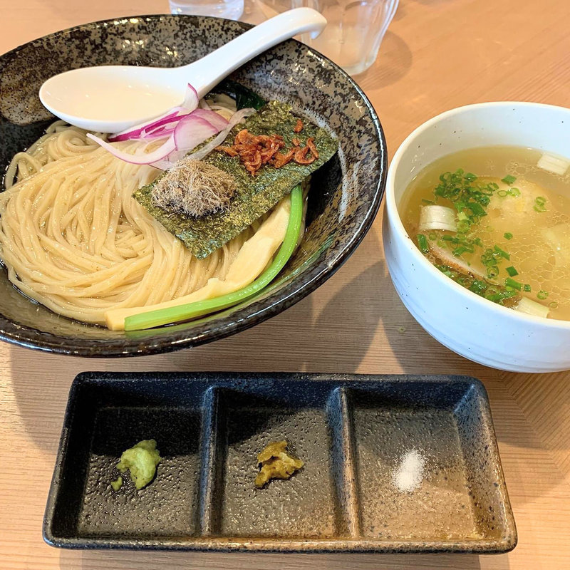 特製塩つけ蕎麦(支那蕎麦屋 藤花)