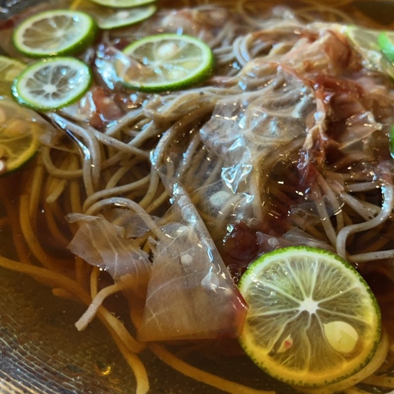 すだち蕎麦(今日亭 巽店)