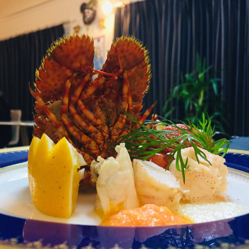 セミ海老のボイル サラダ仕立て(Kitchenピエロ)