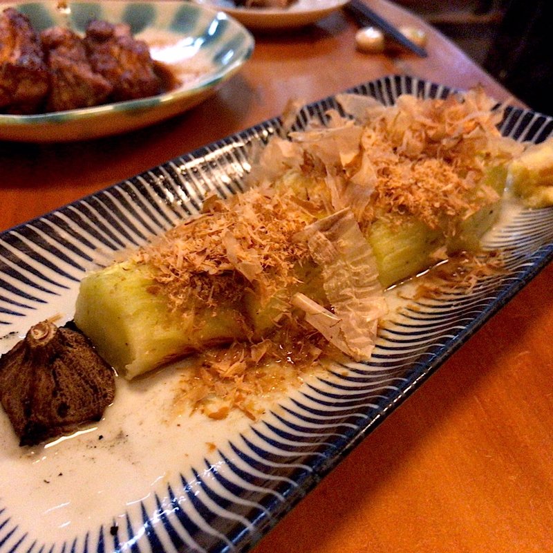 やき茄子(独酌　三四郎)