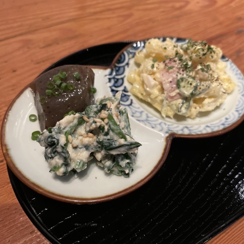 3種お通し(ア ハウス オブ レフュージ 義 （a house of refuge 義）)