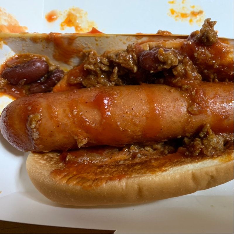 チリビーンズホットドッグ(バーガーキング　フルルガーデン八千代店)