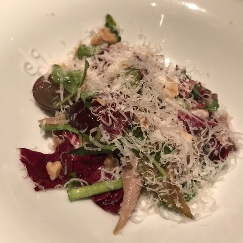 ホロホロ鳥と巨峰のサラダ(トラットリアチッチョ （Trattoria Ciccio）)