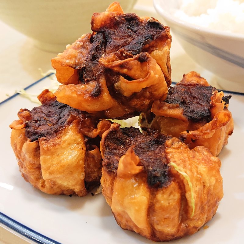 揚げ焼売(鶴見浜4丁目食堂 （まいどおおきに食堂）)