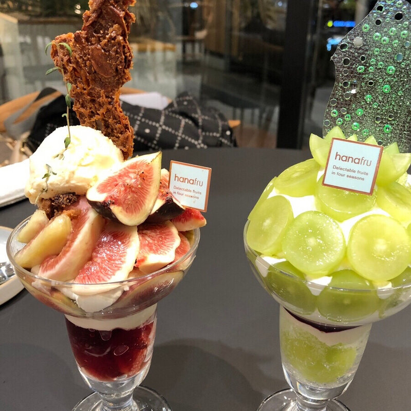 いちじくパフェ(FRUiT 阪神梅田店)