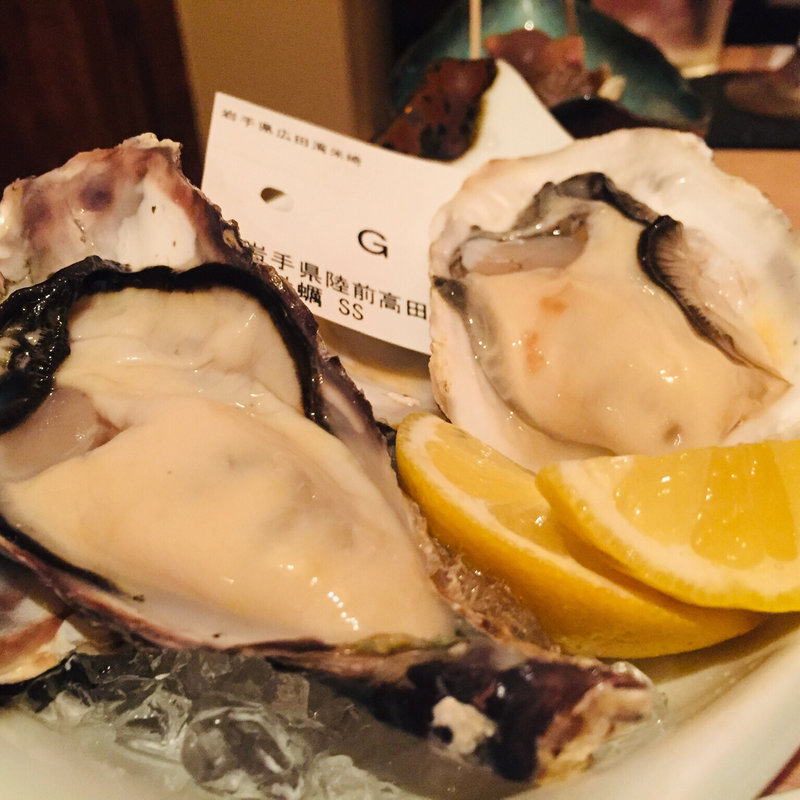 生牡蠣(貝屋 貝楽)