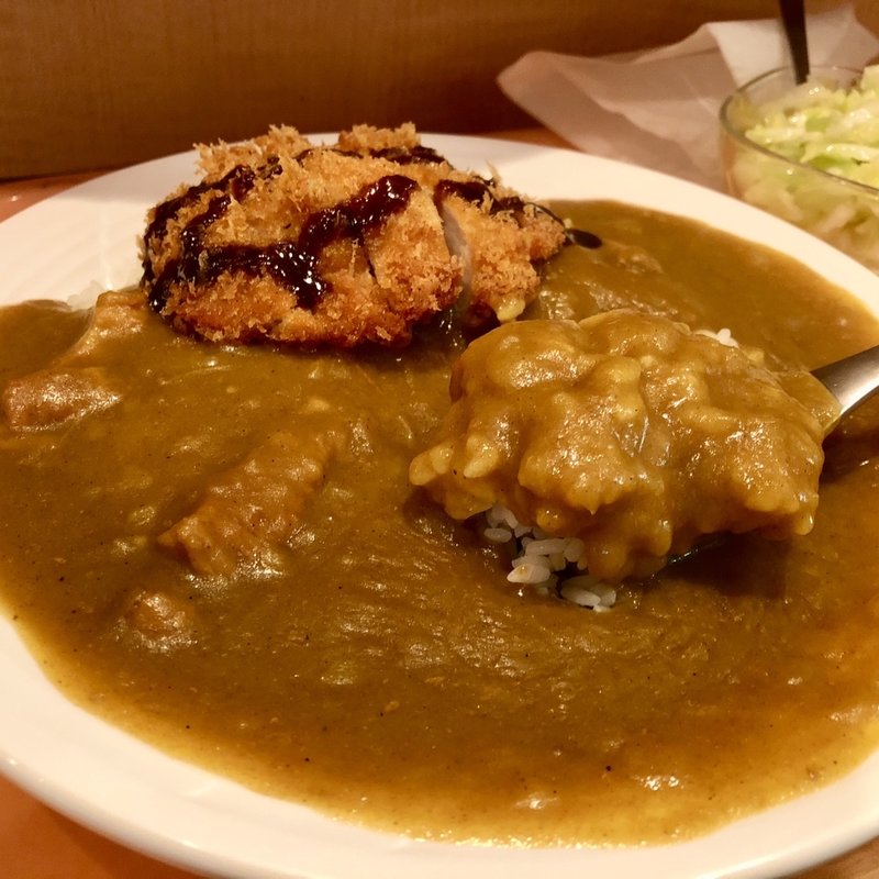 手作りカレー普通盛り(手作りカレーの店みやざわ)
