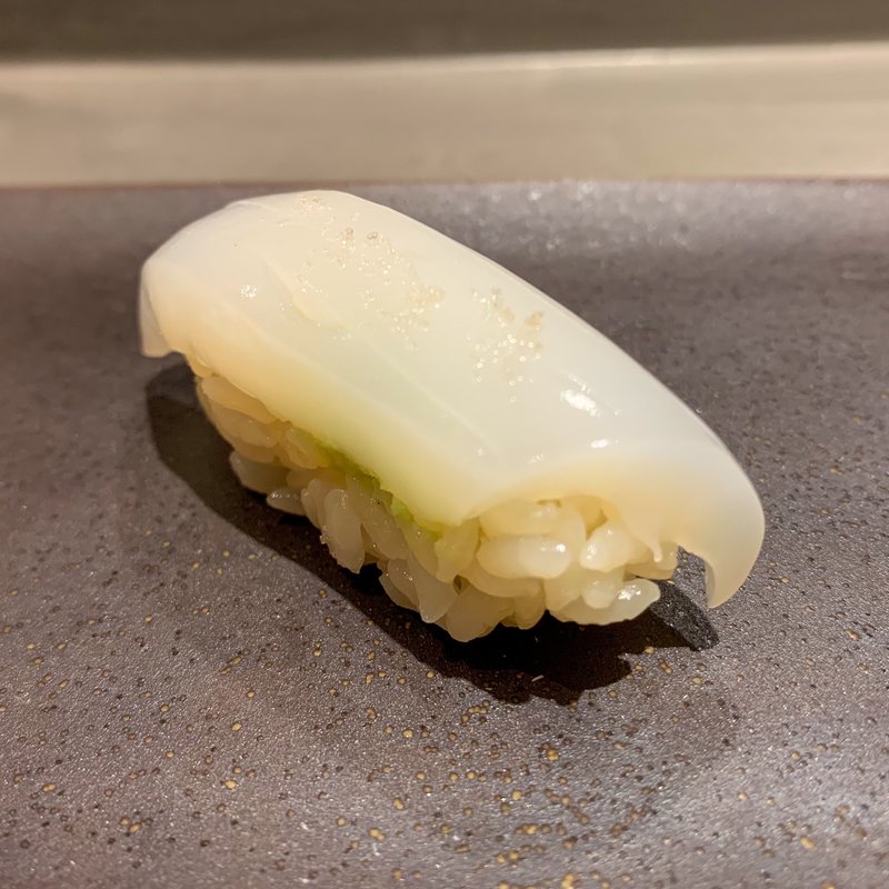 墨烏賊(立食い鮨 鮨川)