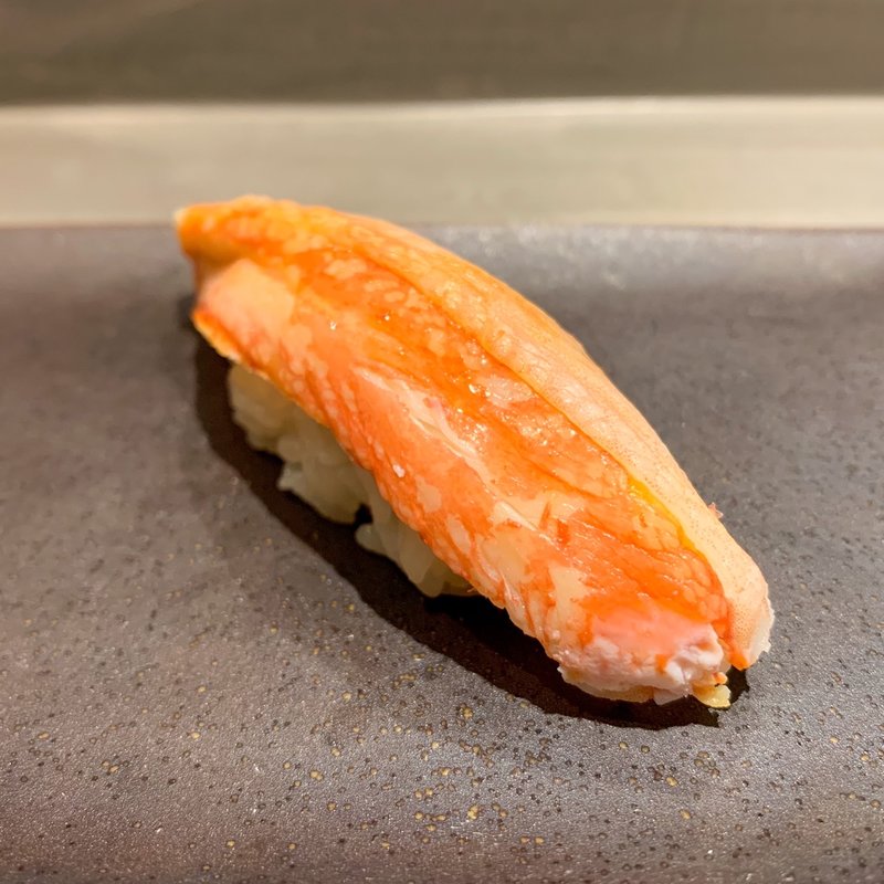 ズワイガニ(立食い鮨 鮨川)