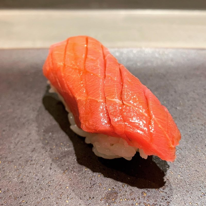 生本鮪中トロ(立食い鮨 鮨川)