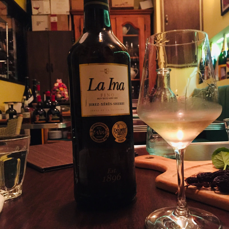 ラ･イーナ フィノ シェリー(ブラッスリー・ヴァンダンジュ )